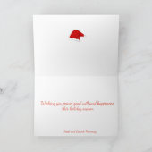 Whole Otta Loveフローティングオッタークリスマスカード シーズンカード (内部)