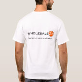 Wholesale2b DropshipのTシャツ Tシャツ (裏面)
