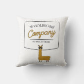 Wholesome Company Lama クッション (裏面)