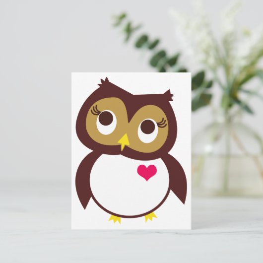 Whoo愛します ポストカード (スタンド正面)