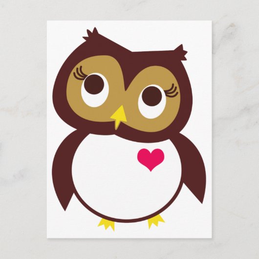 Whoo愛します ポストカード (正面)