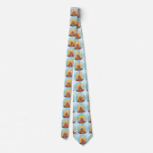 Whoo朝食がほしいと思いますか。 フクロウのタイ ネクタイ (裏面)