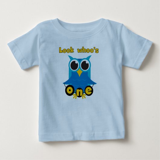 Whoo 1 Tシャツおよびギフトを見て下さい ベビーTシャツ (正面)