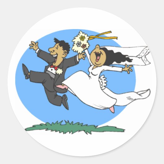 Whoo Hooのステッ結婚カー ラウンドシール (正面)