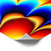 Whooboy – フラクタルポスター ポスター (角)