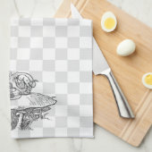 Whoooはですか。 3 キッチンタオル (四つ折り)