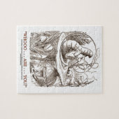 Whoooは……ですか。 (アリスおよび幼虫) ジグソーパズル (横)