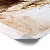 Whooper swan (cygnus cygnus) 1835, Lear, Edward ポスター (角)