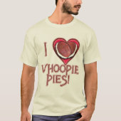 Whoopie Pie Loveアパレル、エプロン、ギフト Tシャツ (正面)
