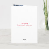 WHOOPSベルト誕生日カード サンキューカード (裏面)