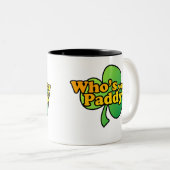 Whosあなたの水田のマグ$17.95 ツートーンマグカップ (正面右)