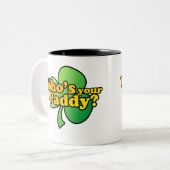 Whosあなたの水田のマグ$17.95 ツートーンマグカップ (正面左)