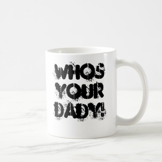 whosあなたのDADY! コーヒーマグカップ (右)