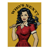 "Who's Next?' Killer Housewife Poster ポスター (正面)