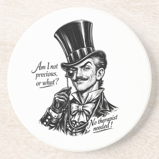 Who's precious?! Witty Lord caricature コースター (正面)