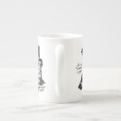 Who's precious?! Witty Lord caricature ボーンチャイナマグカップ (裏面)