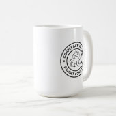 Who's Rapated Church Ministry Logo コーヒーマグカップ (正面右)