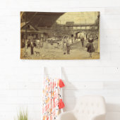 Who's that girl? 横断幕 (インサイチュ)