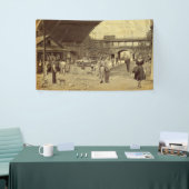 Who's that girl? 横断幕 (トレードショー)