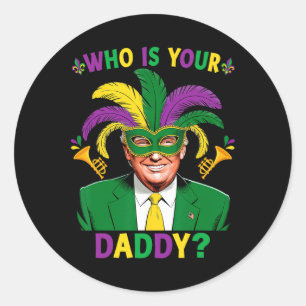 Whos Your Crawdaddy CrawfishジェスタートランプビーズMa ラウンドシール