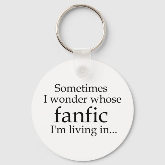 Whose Fanfic? キーホルダー (正面)