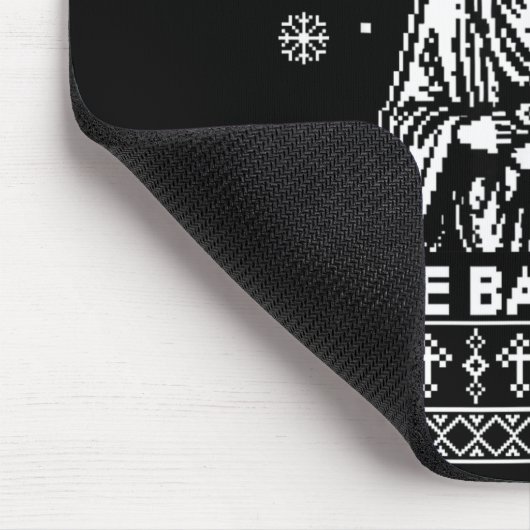 Whose God White Baby Is This Funny Christmas  マウスパッド (コーナー)