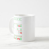 Whose God White Baby Is This Funny Jesus Ugly Chri コーヒーマグカップ (正面左)