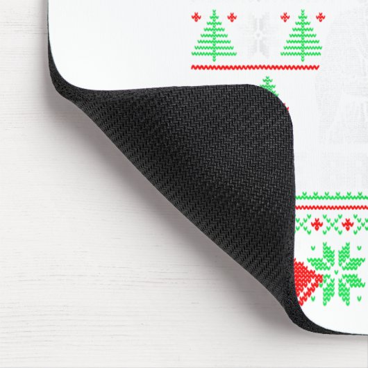 Whose God White Baby Is This Funny Jesus Ugly Chri マウスパッド (コーナー)