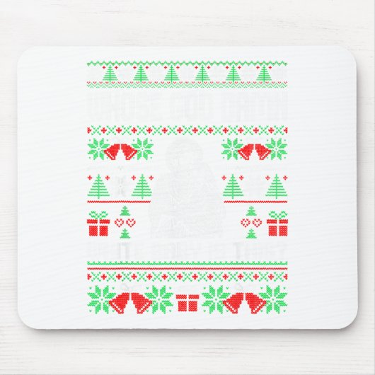 Whose God White Baby Is This Funny Jesus Ugly Chri マウスパッド (正面)