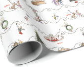 Whoville Christmas Garland Celebration ラッピングペーパー (ロールコーナー)