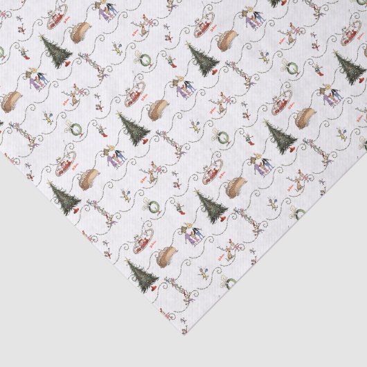 Whoville Christmas Garland Celebration 薄葉紙 (詳細)