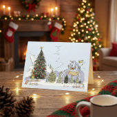 Whoville Christmas Tree Contest カード