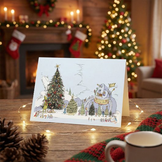 Whoville Christmas Tree Contest カード