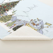 Whoville Christmas Tree Contest シェルパブランケット (3/4)