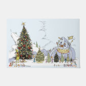Whoville Christmas Tree Contest ドアマット (正面)