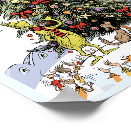 Whoville Christmas Tree Contest ポスター (角)