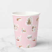 Whoville Christmas Vignette Pattern 紙コップ (左)
