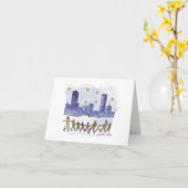 Whoville Holiday Card カード (黄色い花)