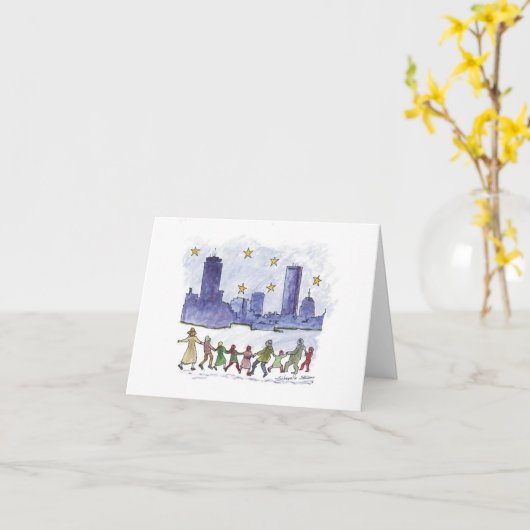 Whoville Holiday Card カード (黄色い花)