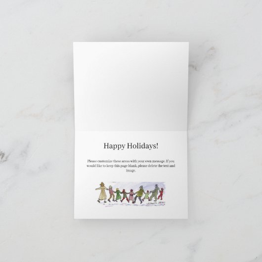 Whoville Holiday Card カード (内部)