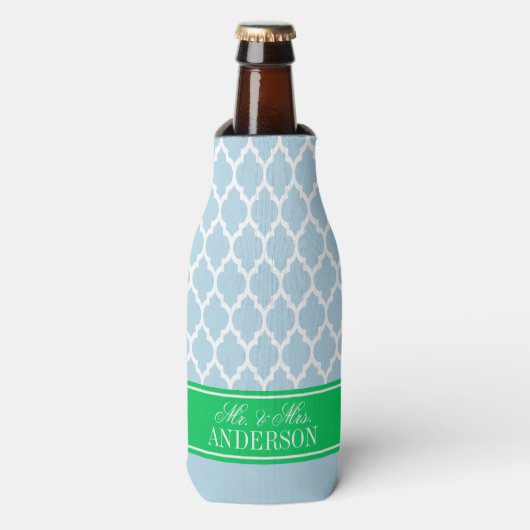 Wht Moロッコ#4 CBエメラルド名結婚ズ ボトルクーラー (ボトル正面)