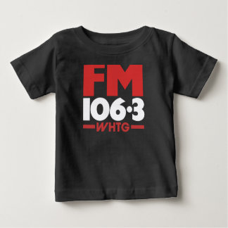 WHTG 106.3 FMラジオTシャツ_フード付きスウェットシャツ ベビーTシャツ