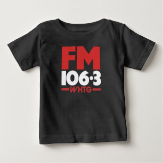 WHTG 106.3 FMラジオTシャツ_フード付きスウェットシャツ ベビーTシャツ