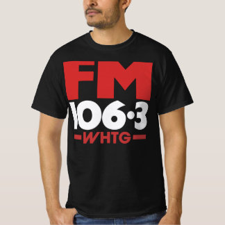 WHTG 106.3 FMラジオTシャツ_フード付きスウェットシャツ Tシャツ