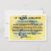 Why Art Mattersカード 招待状 (正面)