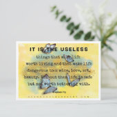 Why Art Mattersカード 招待状 (スタンド正面)