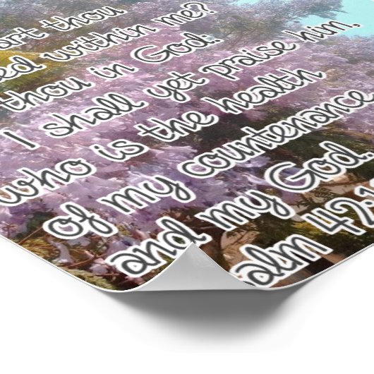 Why Art Thou Cast Down ポスター (角)