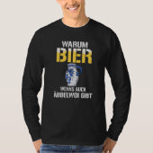 Why beer when there is also Äbbelwoi Premium Tシャツ (正面)