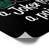 Why Can't I Use A...for A Pair_ Funny Design ポスター (角)