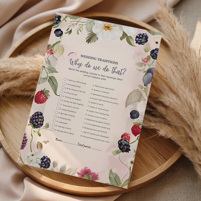 Why Do We Do That Wedding Traditions Game (クリエイターアップロード済み)